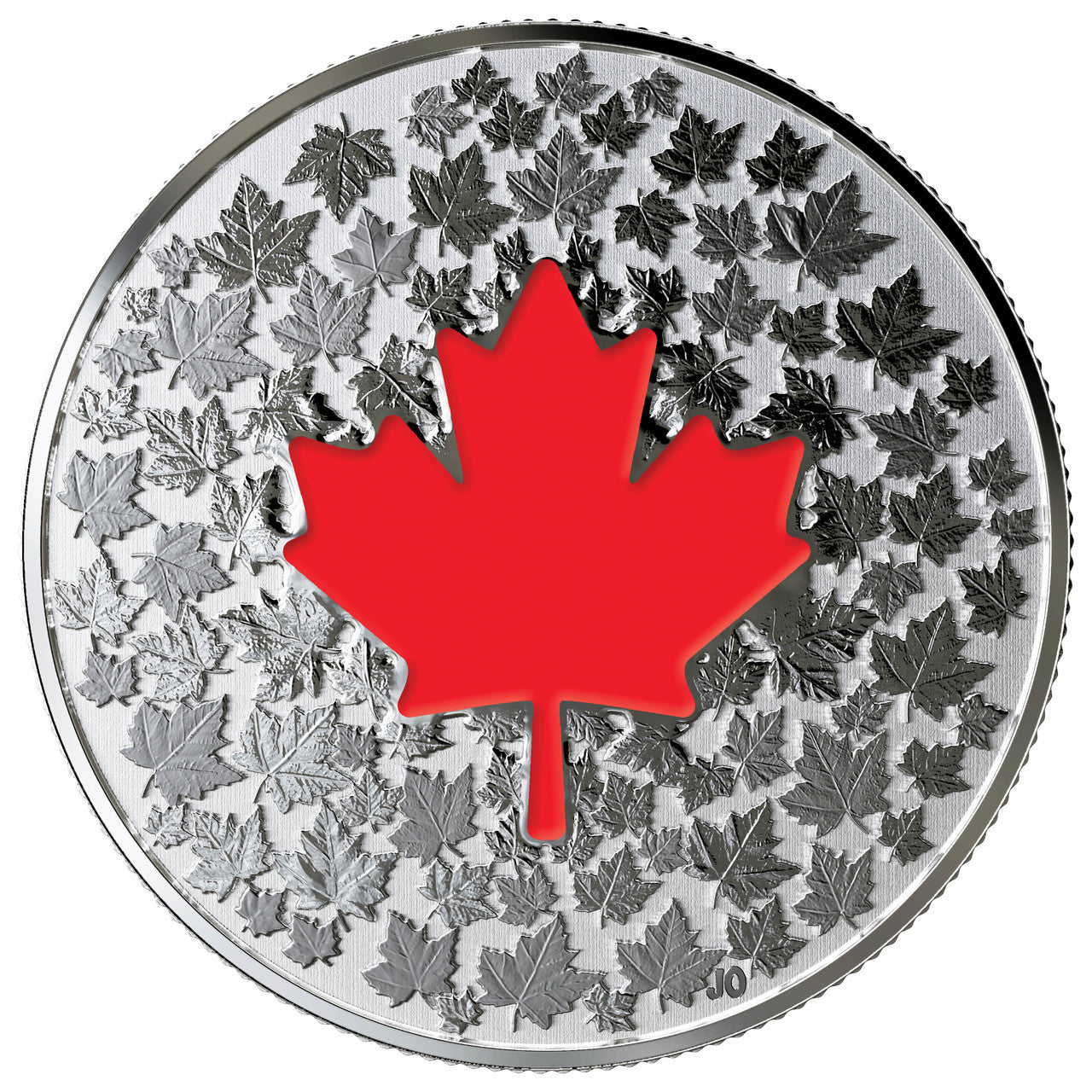 2018 1/4oz $5 HEARTS AGLOW FINE SILVER COIN