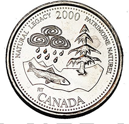 2000 NATURAL LEGACY 25-CENT ROLL