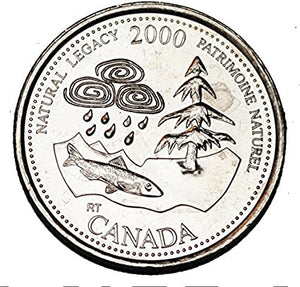 2000 NATURAL LEGACY 25-CENT ROLL