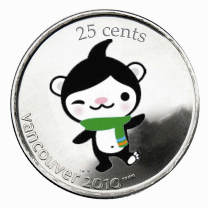 2010 25-CENT MIGA: MEET THE VANCOUVER MASCOTS!