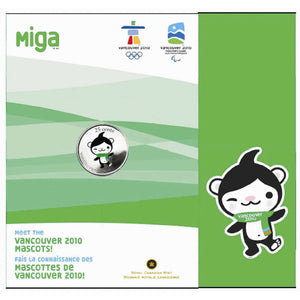 2010 25-CENT MIGA: MEET THE VANCOUVER MASCOTS!