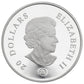 2008 1oz $20 CRYSTAL SWAROVSKI SAPPHIRE SNOWFLAKE FINE SILVER COIN