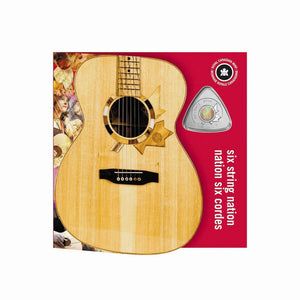 2009 50 CENT SIX STRING NATION GUITAR PICK COIN