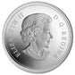 2009 1oz $20 AUTUMN SHOWERS CRYSTAL RAINDROP FINE SILVER COIN