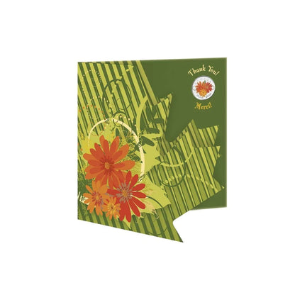 2010 25c THANK YOU CARD WITH COIN