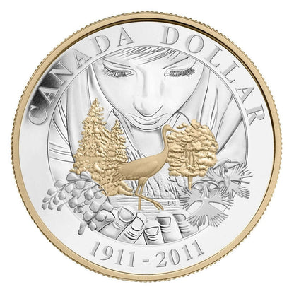 2011 PROOF DOUBLE DOLLAR SET - 100TH ANNIVERSARY OF CANADA'S PARKS (2011-1911)