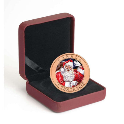 2010 - 50 CENT COIN - SANTA AND THE RED NOSED REINDEER