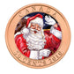 2010 - 50 CENT COIN - SANTA AND THE RED NOSED REINDEER