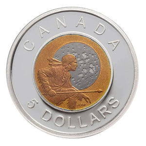 2011-2012 $5 FULL MOON STERLING SILVER AND NIOBIUM 4-COIN SET