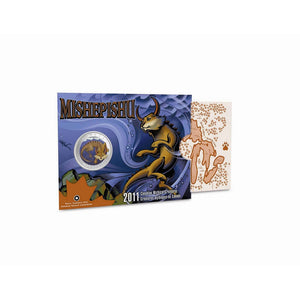 2011 - 25 CENTS CANADIAN MYTHICAL CREATURES: MISHEPISHU