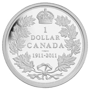 2011 SPECIAL EDITION PROOF SILVER DOLLAR - 100TH ANNIVERSARY OF THE STRIKING OF CANADA'S 1911 SILVER DOLLAR