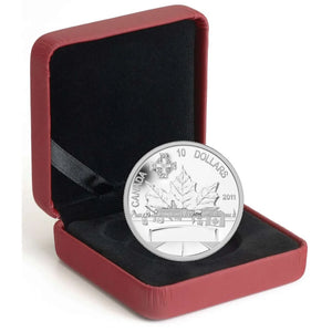 2011 1/2oz $10 HIGHWAY OF HEROES - FINE SILVER COIN