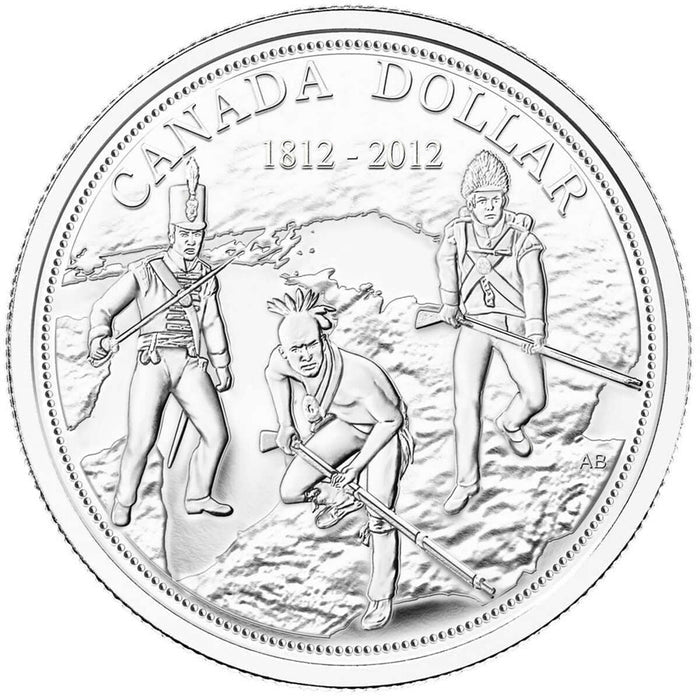 2012 - BRILLIANT UNCIRCULATED DOLLAR - 200TH ANNIVERSARY OF THE WAR OF 1812