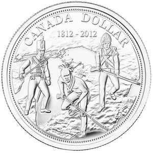 2012 - BRILLIANT UNCIRCULATED DOLLAR - 200TH ANNIVERSARY OF THE WAR OF 1812
