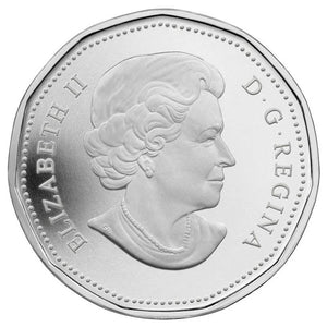 2012 $1 - LUCKY LOONIE - FINE SILVER COIN