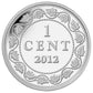 2012 FAREWELL TO THE PENNY 5 COIN PURE SILVER SET