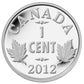 2012 FAREWELL TO THE PENNY 5 COIN PURE SILVER SET