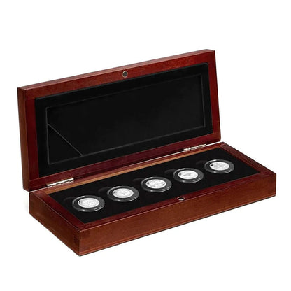 2012 FAREWELL TO THE PENNY 5 COIN PURE SILVER SET
