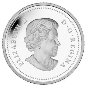 2013 1oz $20 BLUE FLAG IRIS FINE SILVER COIN
