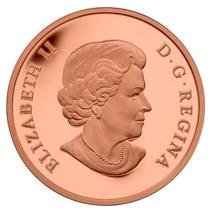 2013 $3 BRONZE COIN- CANADA: AN ALLEGORY (9.2g)