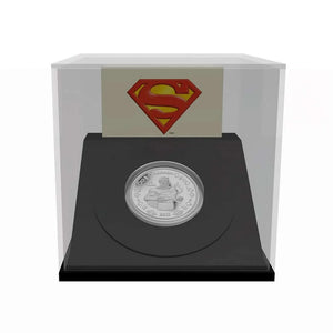 2013 1/4oz $10 75TH ANNIVERSARY OF SUPERMAN™ - VINTAGE - FINE SILVER COIN