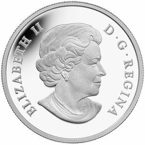 2014 1oz $20 THE ATLANTIC PUFFIN - STAMP AND COIN SET (TONED)