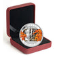 2014 1oz $20 AUTUMN FALLS FINE SILVER COIN