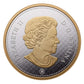 2015 5-CENT 5oz BIG COIN SERIES: BEAVER FINE SILVER COIN