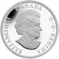 2014 1oz $20 PURE SILVER GLOW IN THE DARK COIN - MAPLE LEAVES