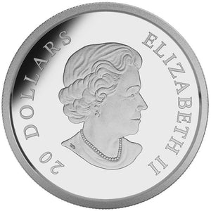 2015 1oz $20 SIR JOHN A. MACDONALD FINE SILVER COIN