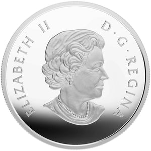 2015 1oz $20 REFLECTION FINE SILVER COIN MAPLE LEAF
