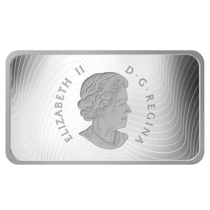 SALE - (NO SLEEVE) 2015 $50 50TH ANNIVERSARY OF THE CANADIAN FLAG FINE SILVER COIN (1.5oz)