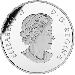 2015 1oz $20 BABY ANIMALS - MOUNTAIN GOAT FINE SILVER COIN