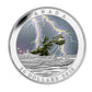 2015 - 2017 4oz $20 WEATHER PHENOMENON FINE SILVER 4-COIN SET