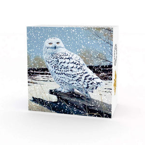 2016 1oz $20 MAJESTIC ANIMALS - SNOWY OWL FINE SILVER COIN