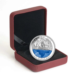 2016 1oz $20 ICONIC CANADA: THE POLAR BEAR FINE SILVER COIN