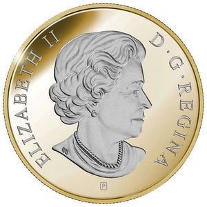 2016 1/2oz $10 ICONIC CANADA - INUKSHUK FINE SILVER COIN
