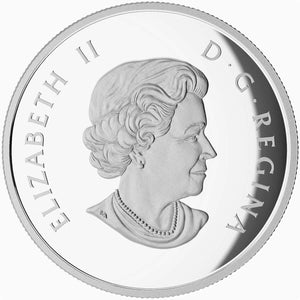 SALE - 2016 1oz $20 FOUR-LEAF CLOVER FINE SILVER COIN
