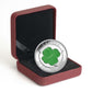 SALE - 2016 1oz $20 FOUR-LEAF CLOVER FINE SILVER COIN