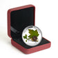 2016 1oz $20 LITTLE CREATURES - SNAIL - VENETIAN GLASS FINE SILVER COIN