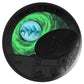 2016 1oz $20 THE UNIVERSE: GLOW-IN-THE-DARK GLASS WITH SILVER FUME FINE SILVER COIN