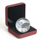 2016 1oz $20 THE UNIVERSE: GLOW-IN-THE-DARK GLASS WITH SILVER FUME FINE SILVER COIN