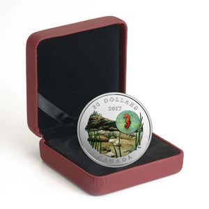2017 1oz $20 VENETIAN UNDER THE SEA: SEAHORSE FINE SILVER COIN