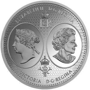 2017 10oz $100 UVENTAS ET PATRIUS VIGOR: THE 1867 CONFEDERATION MEDAL (TONED)