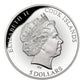 2017 $5 1oz WORLD OF PARROTS: PINK & GREY GALAH STERLING SILVER COIN