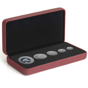 2019 2oz MAPLE LEAF FRACTIONAL SET: A BICENTENNIAL CELEBRATION - FINE SILVER COIN SET (COA SIGNED BY THE ARTIST)