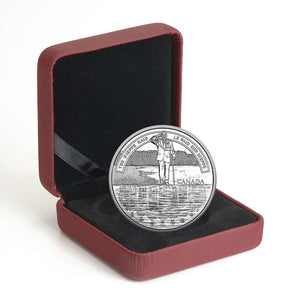 2018 1oz $20 A NATION'S METTLE: THE DIEPPE RAID FINE SILVER COIN