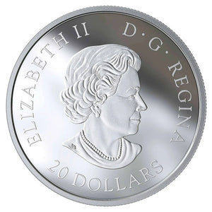 2019 1oz $20 125TH ANNIVERSARY OF THE BIRTH OF BILLY BISHOP FINE SILVER COIN