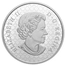 2020 2oz $30 CANADIAN MAPLE LEAF BROOCH LEGACY FINE SILVER COIN