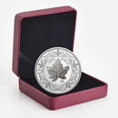2020 2oz $30 CANADIAN MAPLE LEAF BROOCH LEGACY FINE SILVER COIN